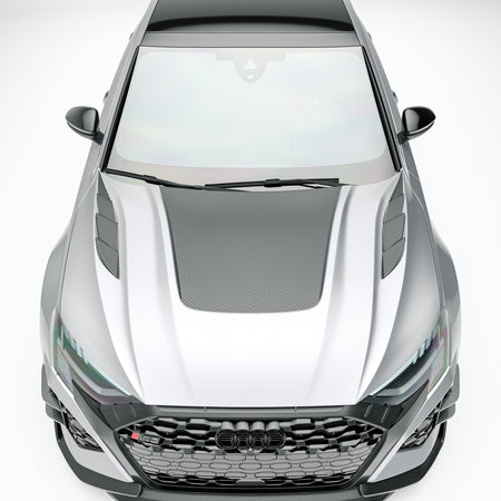 Revozsport Front Lip Audi RS3 8Y Sedan Carbon Fiber Front Lip