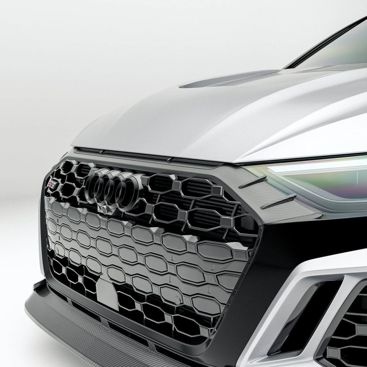 Revozsport Front Lip Audi RS3 8Y Sedan Carbon Fiber Front Lip
