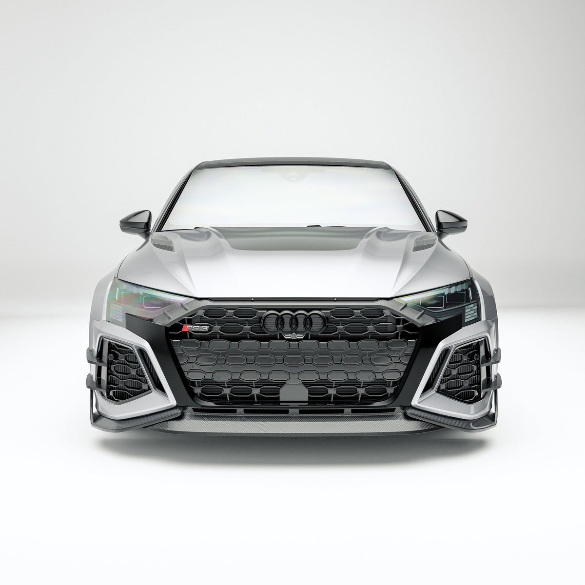 Revozsport Misc. Exterior Audi RS3 8Y Sedan Carbon Fiber Canards