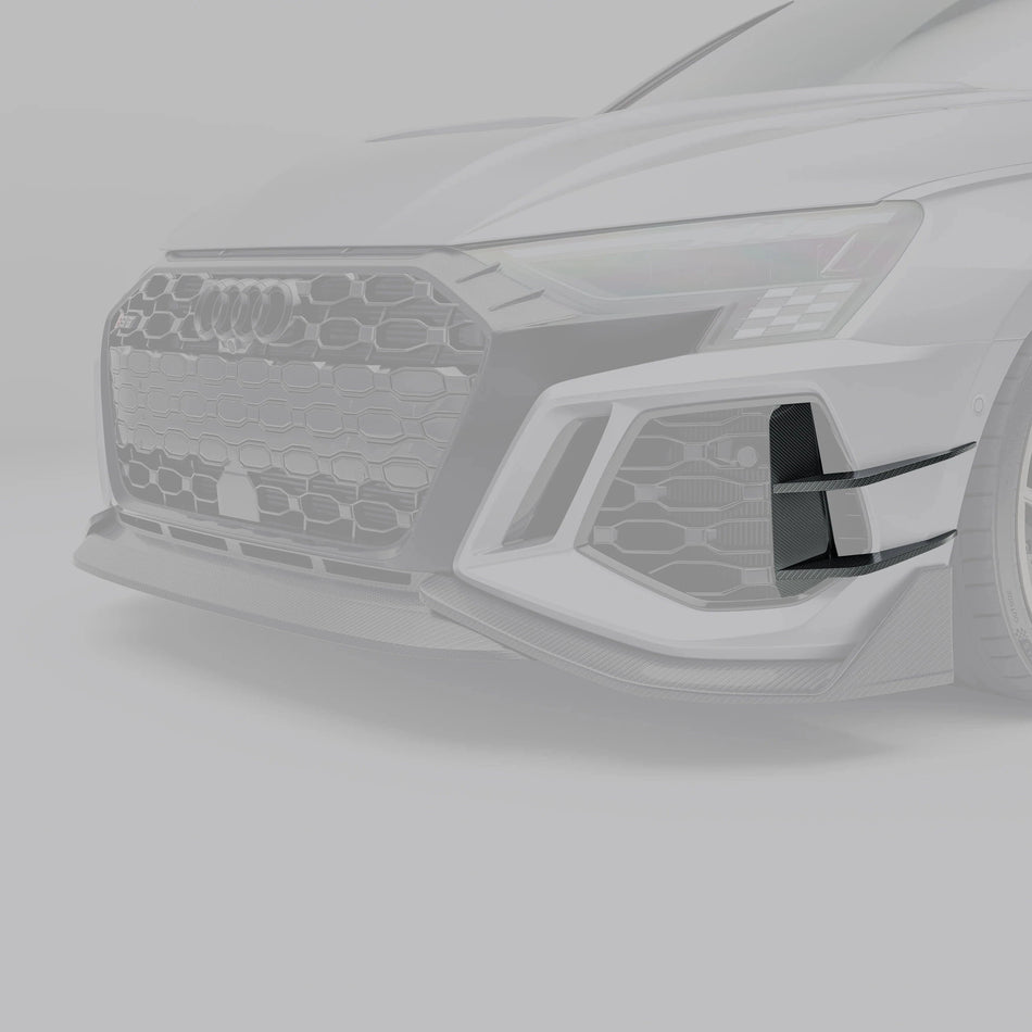 Revozsport Misc. Exterior Audi RS3 8Y Sedan Carbon Fiber Canards