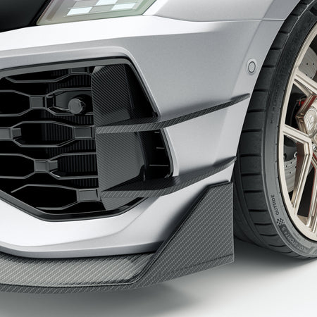 Revozsport Misc. Exterior Audi RS3 8Y Sedan Carbon Fiber Canards