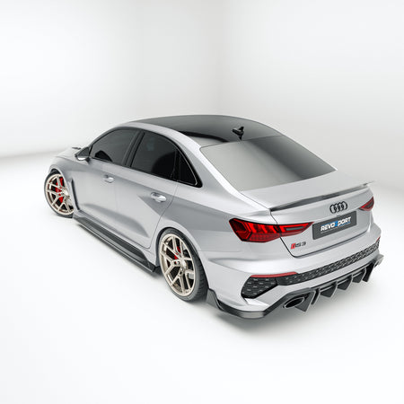 Revozsport Spoiler Audi RS3 8Y Sedan Carbon Fiber Trunk Spoiler