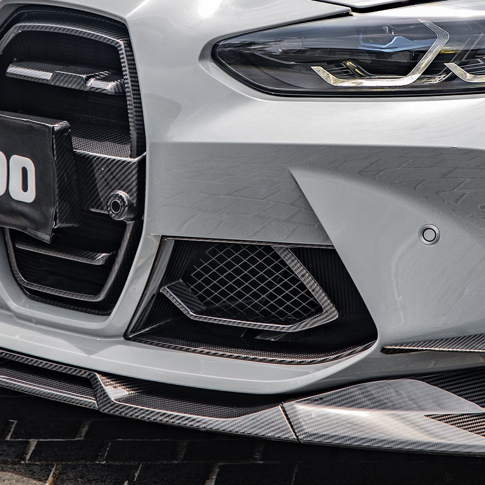 SOOQOO Air Duct SOOQOO BMW M3 G80 Air Inlets In Prepreg Carbon Fiber