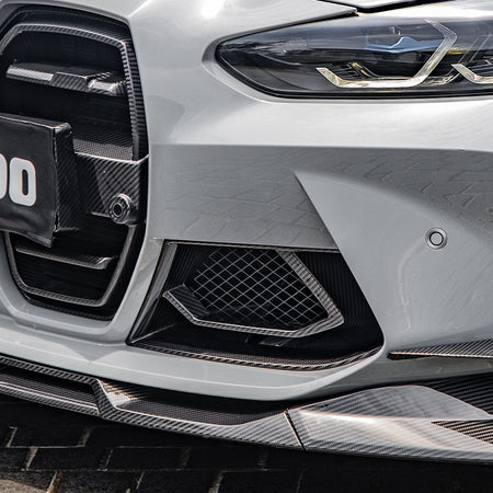 SOOQOO Air Duct SOOQOO BMW M3 G80 Air Inlets In Prepreg Carbon Fiber