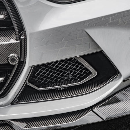 SOOQOO Air Duct SOOQOO BMW M3 G80 Air Inlets In Prepreg Carbon Fiber