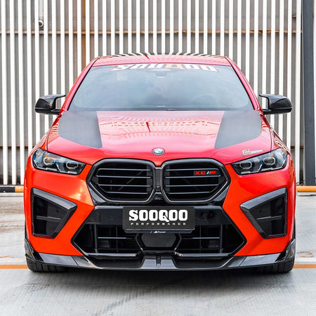 SOOQOO Air Duct SOOQOO BMW X5M F95 LCI Air Duct In Prepreg Carbon Fiber