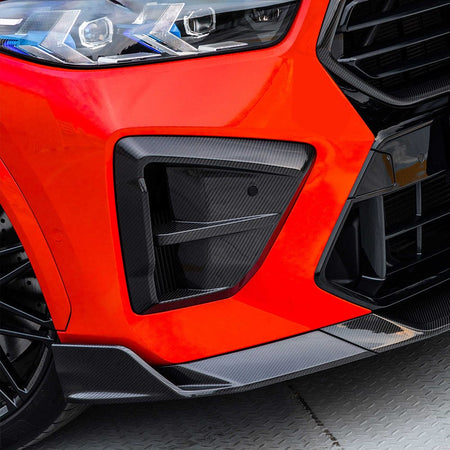SOOQOO Air Duct SOOQOO BMW X5M F95 LCI Air Duct In Prepreg Carbon Fiber