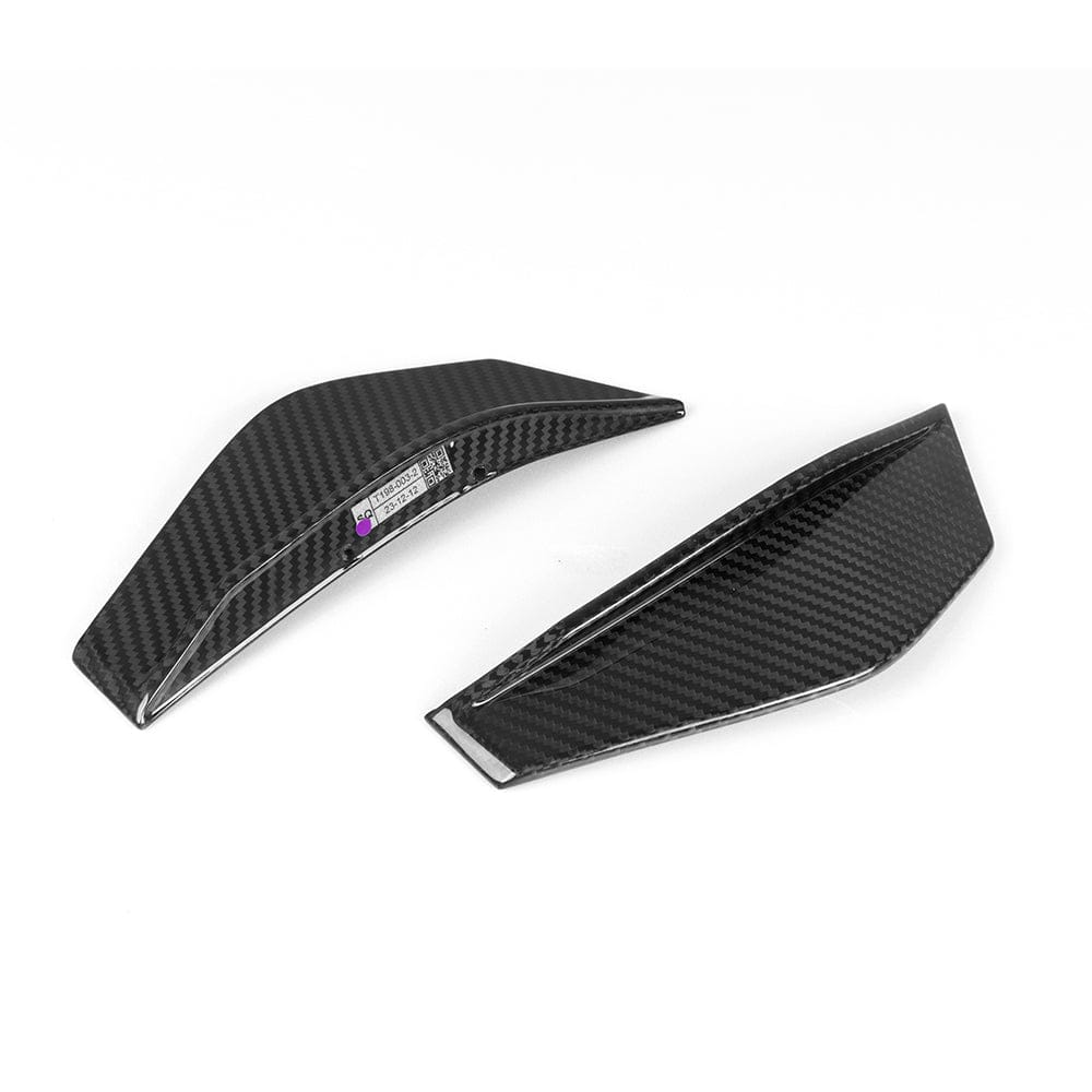 SOOQOO Canard SOOQOO BMW M2 F87 Front Canards In Prepreg Carbon Fiber