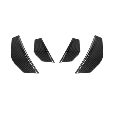 SOOQOO Canard SOOQOO BMW M2 F87 Front Canards In Prepreg Carbon Fiber