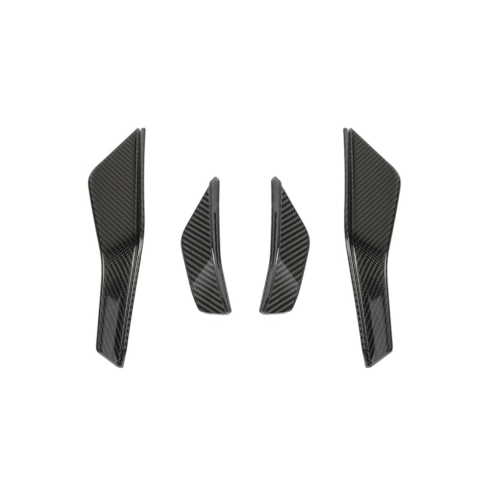 SOOQOO Canards SOOQOO AUDI RS3 8Y Facelift Front Canards In Prepreg Carbon Fiber