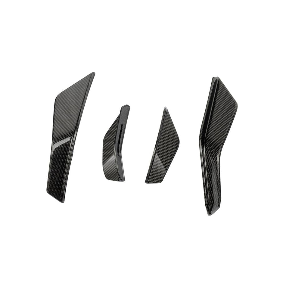 SOOQOO Canards SOOQOO AUDI RS3 8Y Facelift Front Canards In Prepreg Carbon Fiber