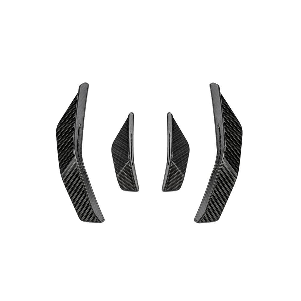 SOOQOO Canards SOOQOO AUDI RS3 8Y Facelift Front Canards In Prepreg Carbon Fiber