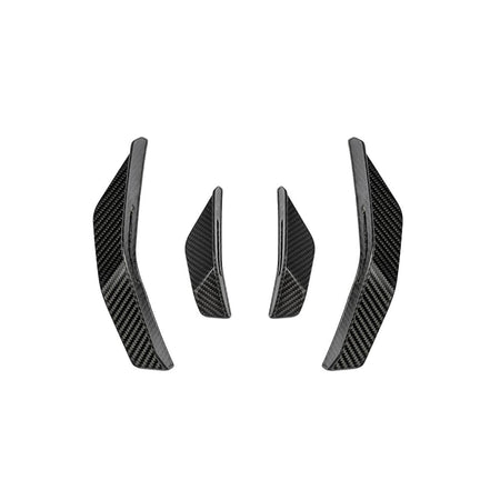 SOOQOO Canards SOOQOO AUDI RS3 8Y Facelift Front Canards In Prepreg Carbon Fiber
