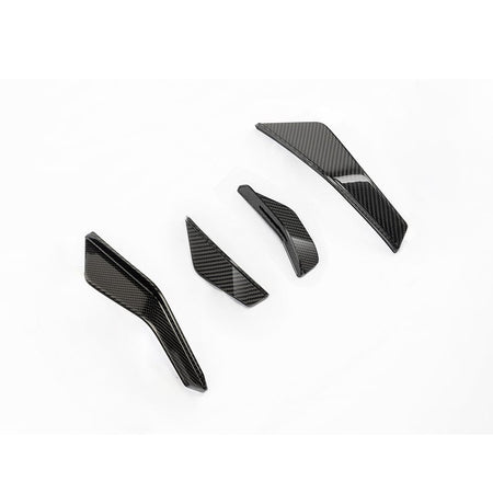 SOOQOO Canards SOOQOO AUDI RS3 8Y Facelift Front Canards In Prepreg Carbon Fiber