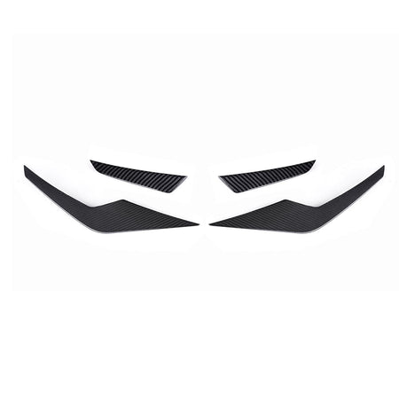 SOOQOO Canards SOOQOO BMW M5 G90 Front Canards In Prepreg Carbon Fiber