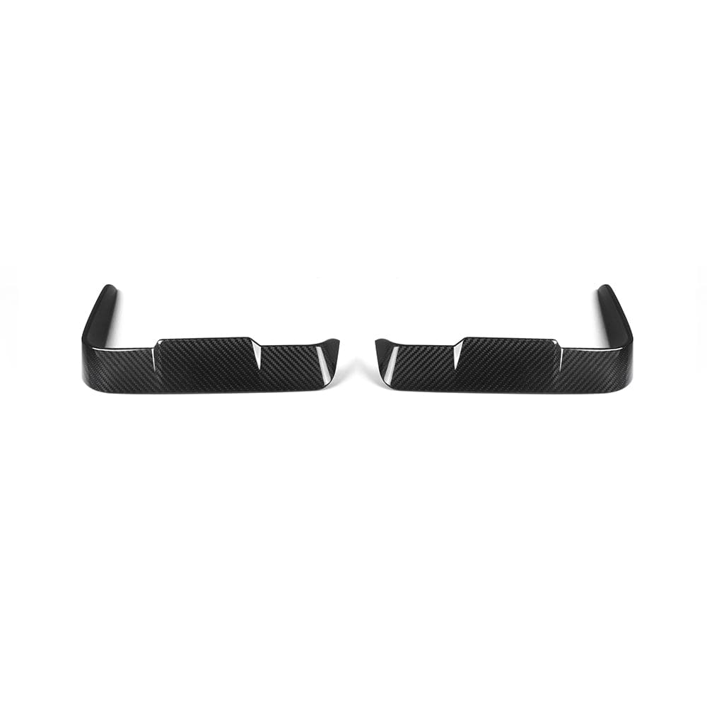 SOOQOO Carbon Trim SOOQOO BMW 4 Series G22 Front Bumper Inserts In Prepreg Carbon Fiber