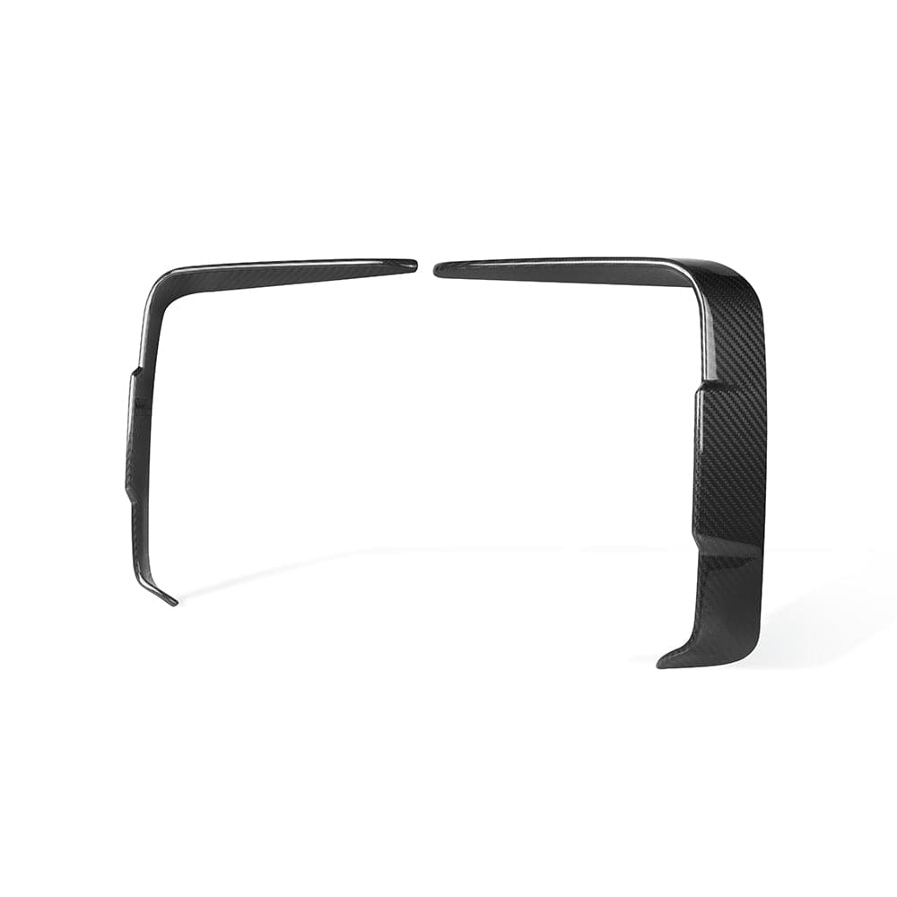 SOOQOO Carbon Trim SOOQOO BMW 4 Series G22 Front Bumper Inserts In Prepreg Carbon Fiber