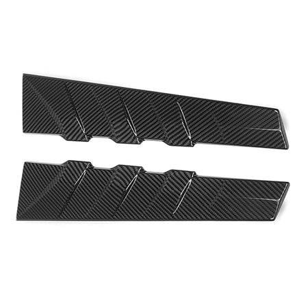 SOOQOO Carbon Trim SOOQOO BMW M3 G81 Rear Window Fins In Prepreg Carbon Fiber