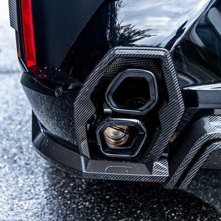 SOOQOO Carbon Trim SOOQOO XM G09 Exhaust Tip Outer Trims in Gloss Carbon