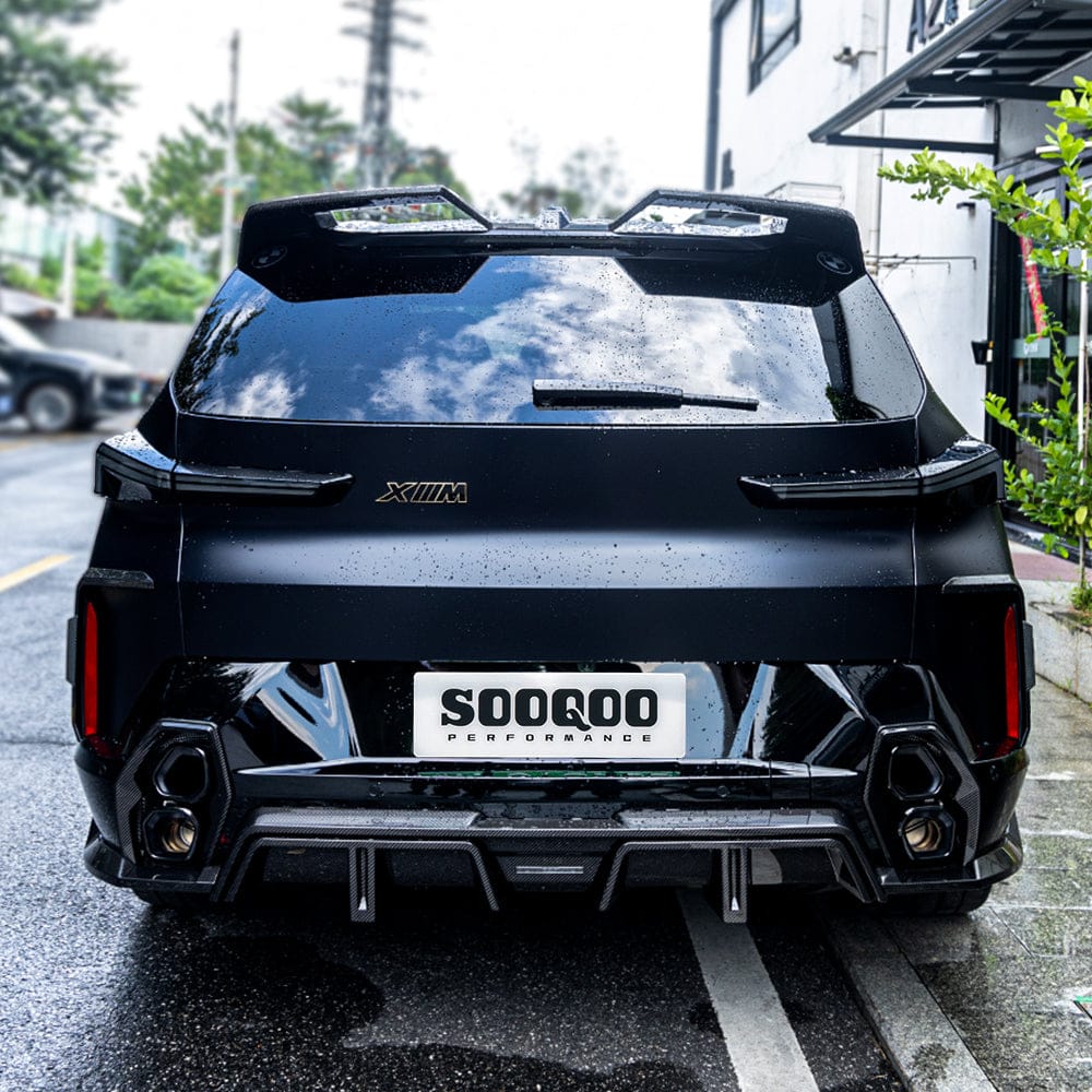 SOOQOO Carbon Trim SOOQOO XM G09 Exhaust Tip Outer Trims in Gloss Carbon