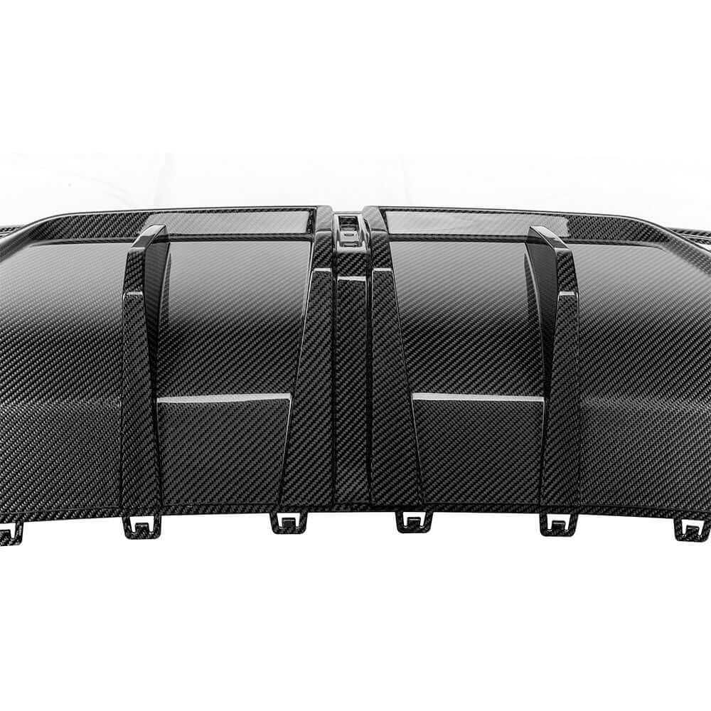SOOQOO Diffuser SOOQOO AUDI RS3 Sportback 8Y Facelift Rear Diffuser In Prepreg Carbon Fiber