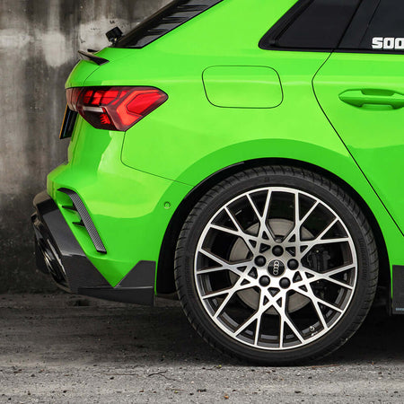 SOOQOO Diffuser SOOQOO AUDI RS3 Sportback 8Y Facelift Rear Diffuser In Prepreg Carbon Fiber