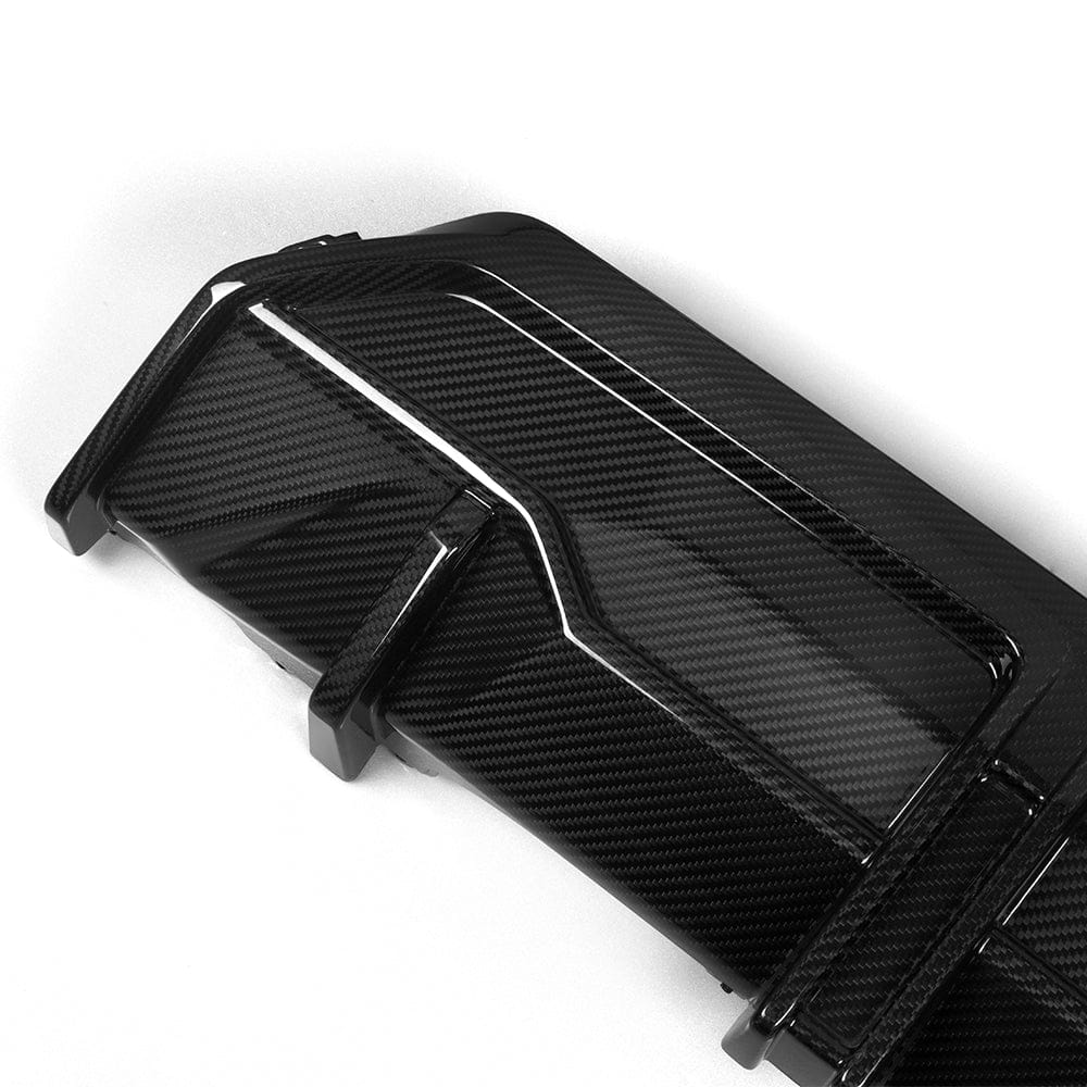 SOOQOO Diffuser SOOQOO BMW 2 Series G42 Center Diffuser In Prepreg Carbon Fiber