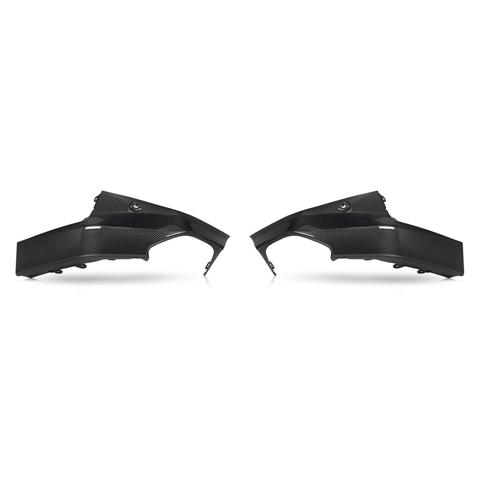 SOOQOO Diffuser SOOQOO BMW 2 Series G42 Side Diffuser In Prepreg Carbon Fiber