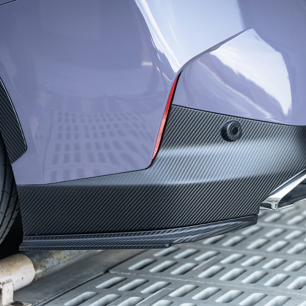SOOQOO Diffuser SOOQOO BMW 2 Series G42 Side Diffuser In Prepreg Carbon Fiber