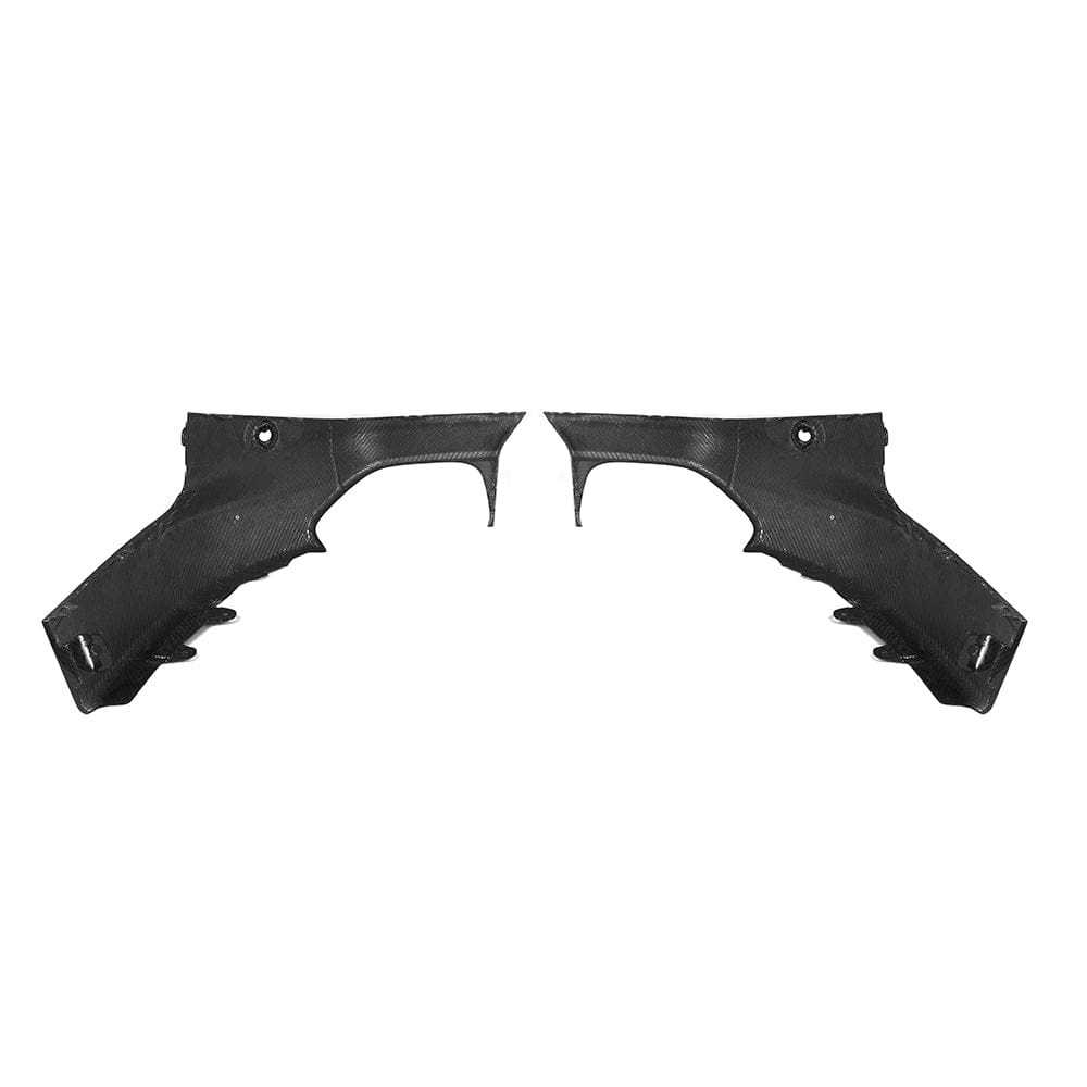 SOOQOO Diffuser SOOQOO BMW 2 Series G42 Side Diffuser In Prepreg Carbon Fiber