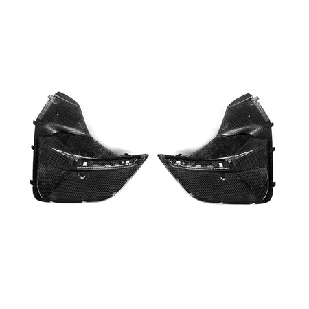 SOOQOO Diffuser SOOQOO BMW 4 Series G26 Rear Bumper Inserts In Prepreg Carbon Fiber