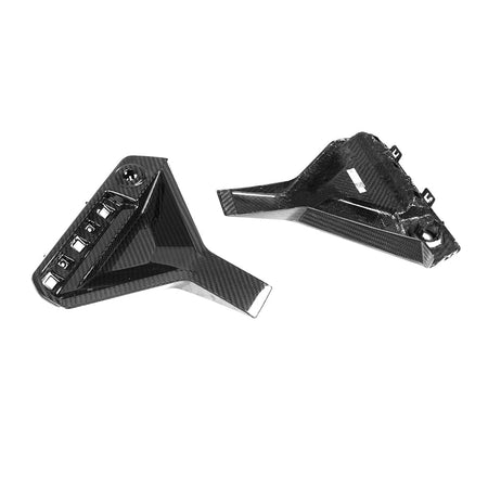 SOOQOO Diffuser SOOQOO BMW M2 G87 Rear Bumper Inserts In Prepreg Carbon Fiber