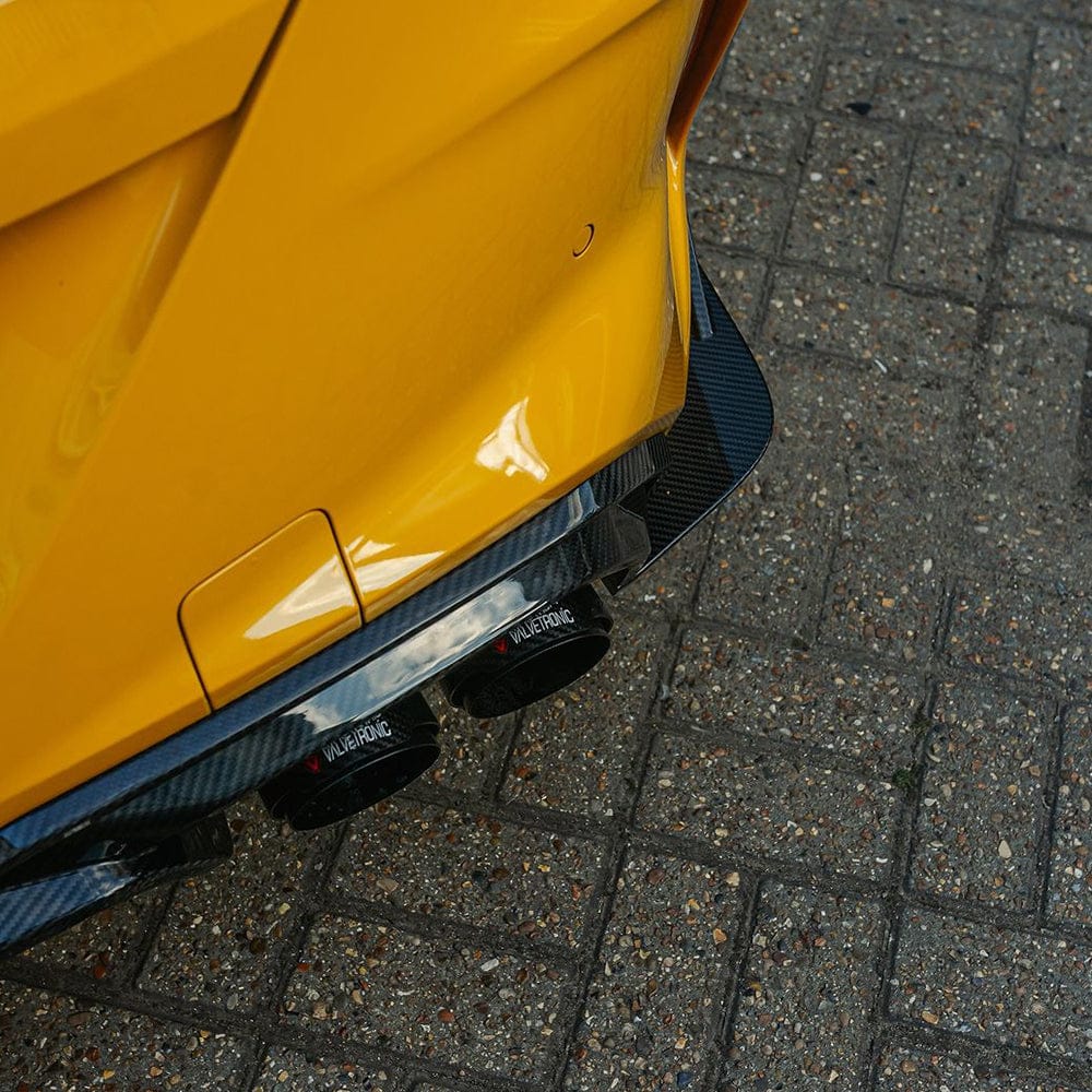SOOQOO Diffuser SOOQOO BMW M8 F91 Rear Diffuser In Prepreg Carbon Fiber