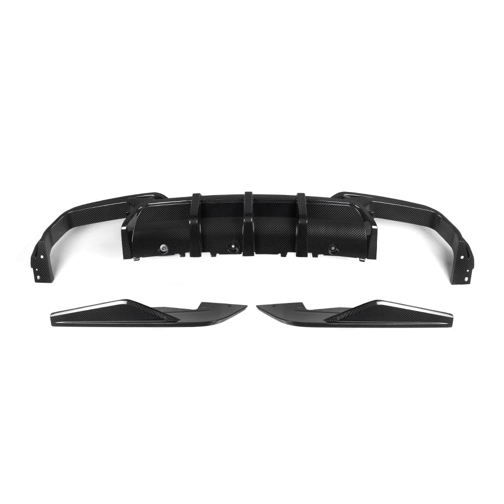 SOOQOO Diffuser SOOQOO BMW M8 F93 Rear Diffuser In Prepreg Carbon Fiber