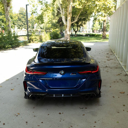 SOOQOO Diffuser SOOQOO BMW M8 F93 Rear Diffuser In Prepreg Carbon Fiber