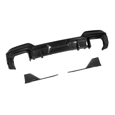 SOOQOO Diffuser SOOQOO BMW X3 M40i G01 Rear Diffuser In Prepreg Carbon Fiber
