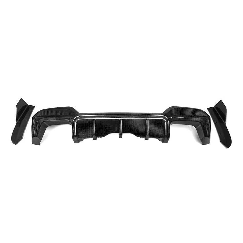 SOOQOO Diffuser SOOQOO BMW X3M F97 LCI Rear Diffuser In Prepreg Carbon Fiber