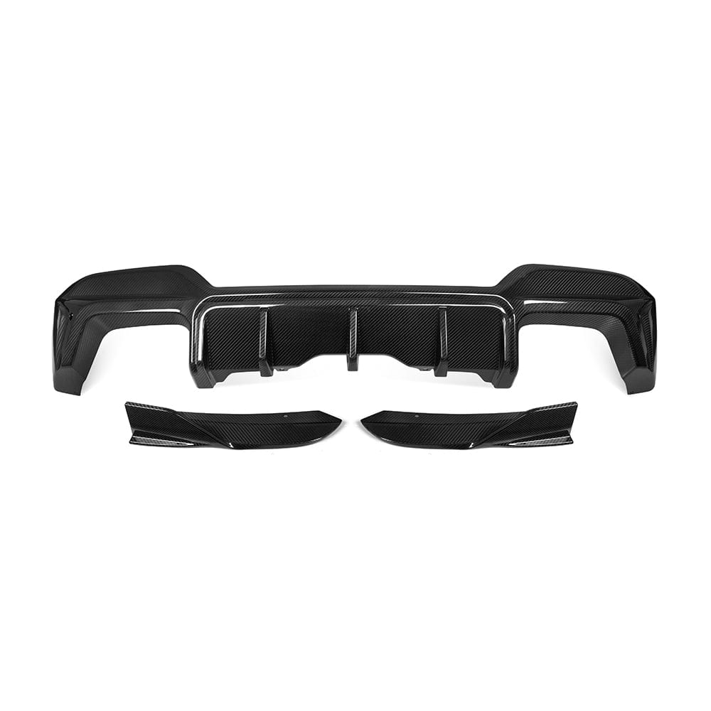 SOOQOO Diffuser SOOQOO BMW X3M F97 LCI Rear Diffuser In Prepreg Carbon Fiber