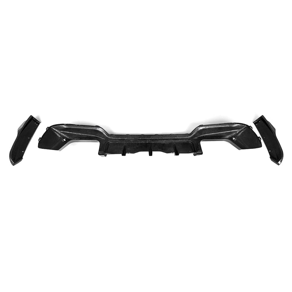 SOOQOO Diffuser SOOQOO BMW X3M F97 LCI Rear Diffuser In Prepreg Carbon Fiber