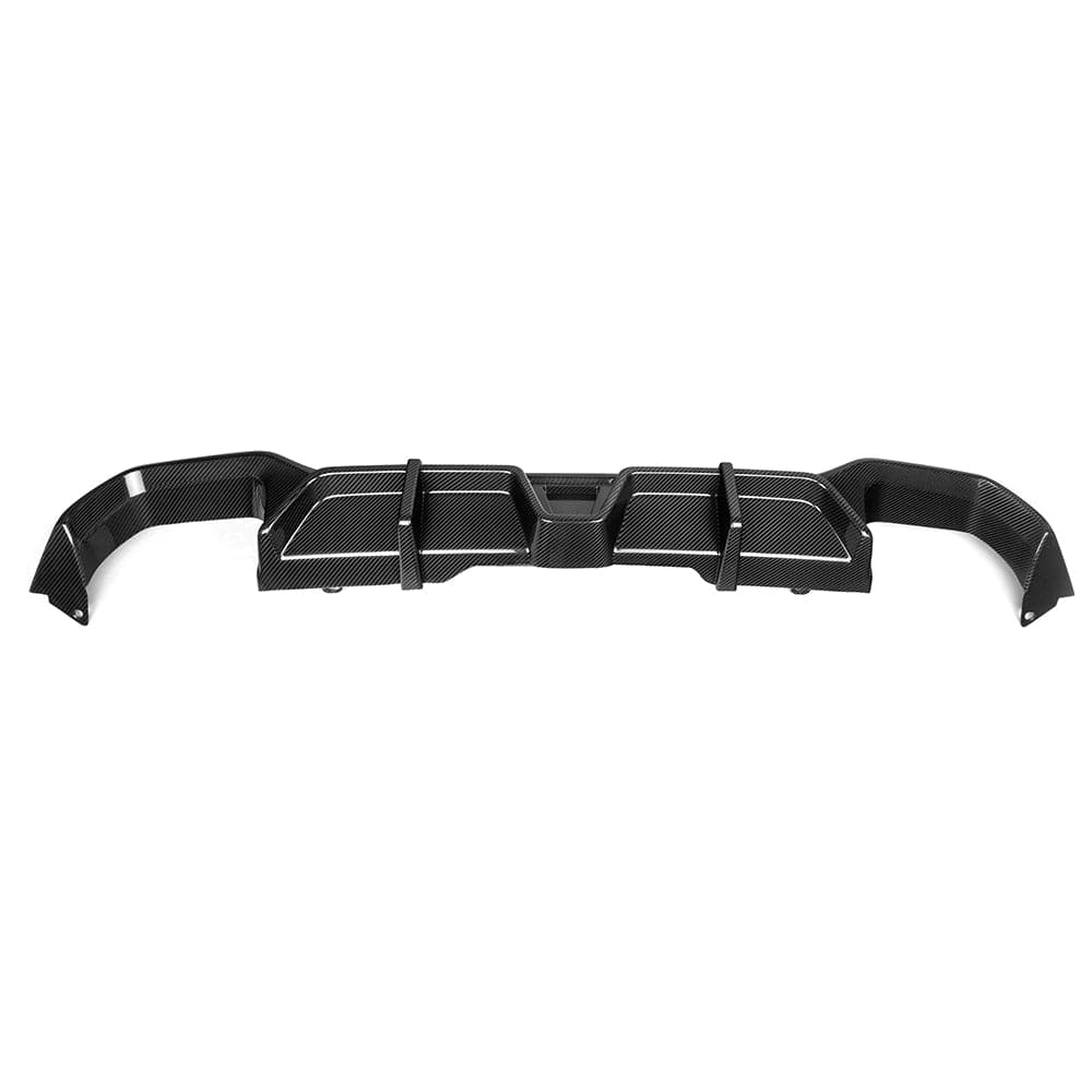 SOOQOO Diffuser SOOQOO BMW X4 G02 FaceLift Rear Diffuser In Prepreg Carbon Fiber