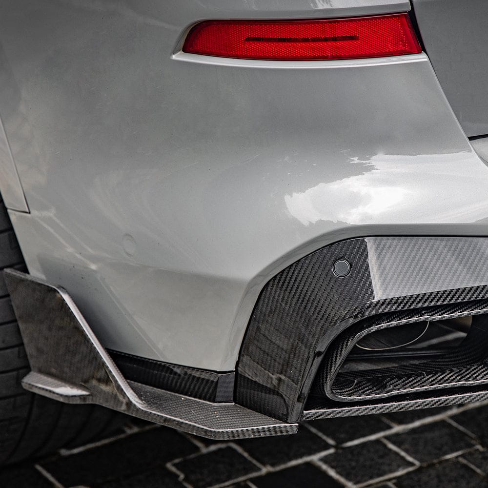 SOOQOO Diffuser SOOQOO BMW X5 G05 Rear Diffuser In Prepreg Carbon Fiber