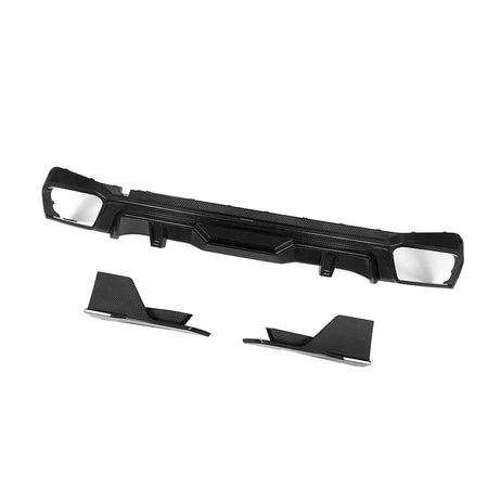 SOOQOO Diffuser SOOQOO BMW X5 G05 Rear Diffuser In Prepreg Carbon Fiber