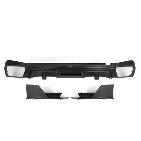 SOOQOO Diffuser SOOQOO BMW X5 G05 Rear Diffuser In Prepreg Carbon Fiber