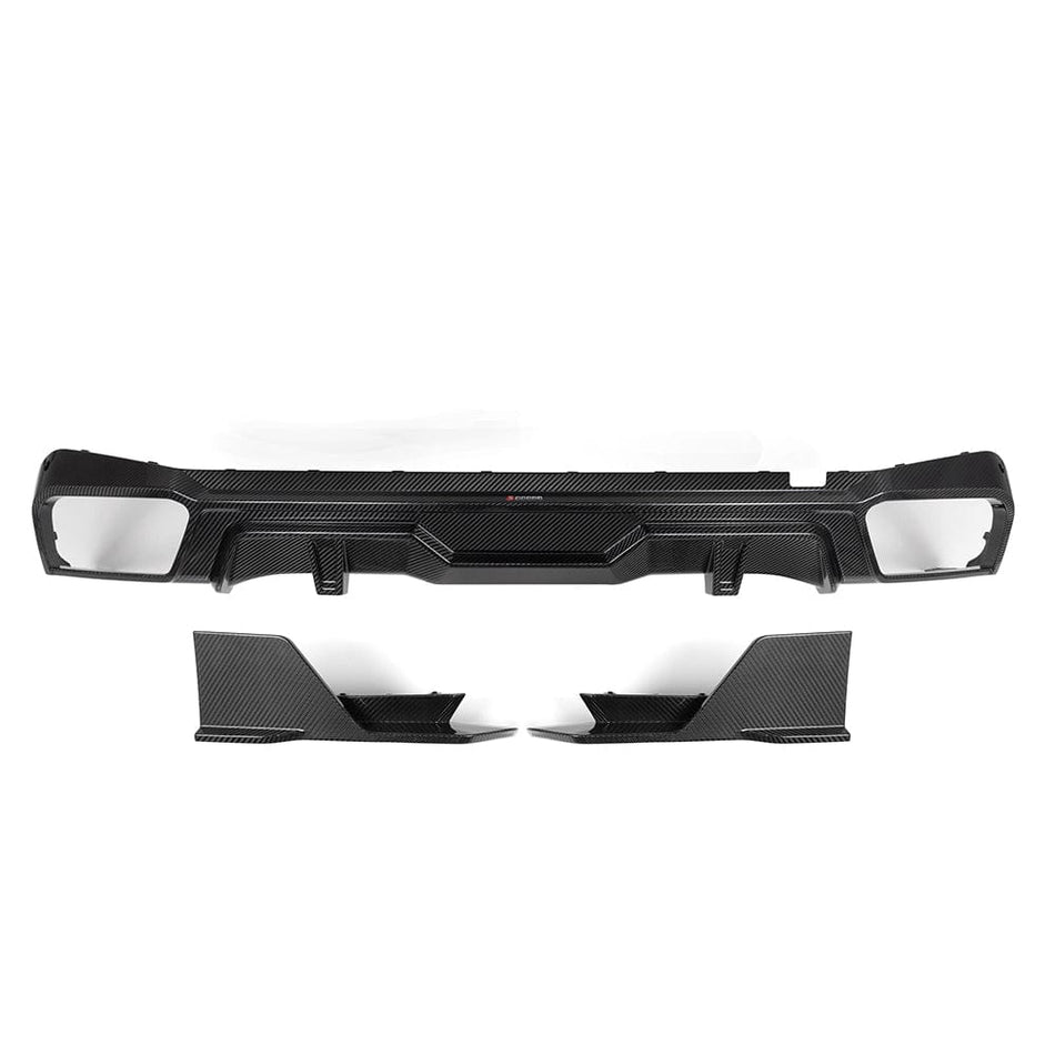 SOOQOO Diffuser SOOQOO BMW X5 G05 Rear Diffuser In Prepreg Carbon Fiber