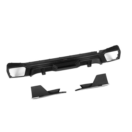 SOOQOO Diffuser SOOQOO BMW X5 G05 Rear Diffuser In Prepreg Carbon Fiber