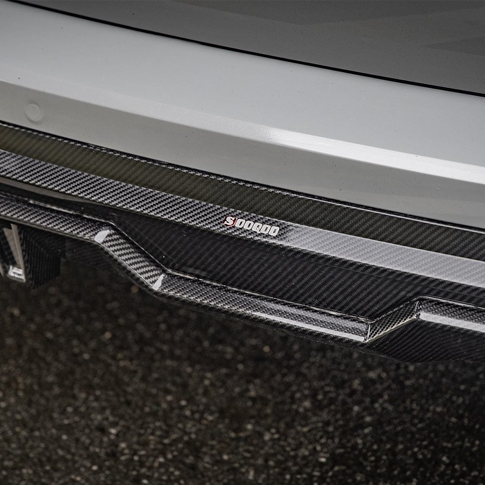 SOOQOO Diffuser SOOQOO BMW X5 G05 Rear Diffuser In Prepreg Carbon Fiber