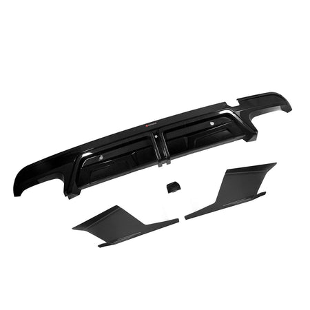 SOOQOO Diffuser SOOQOO BMW X5M F95 Rear Diffuser In Prepreg Carbon Fiber