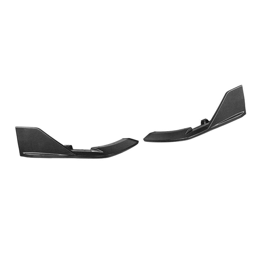 SOOQOO Diffuser SOOQOO BMW X6 G06 Rear Diffuser W/Brake Light In Prepreg Carbon Fiber