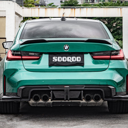 SOOQOO Diffuser SOOQOO V1 BMW M3 G80 Rear Diffuser In Prepreg Carbon Fiber