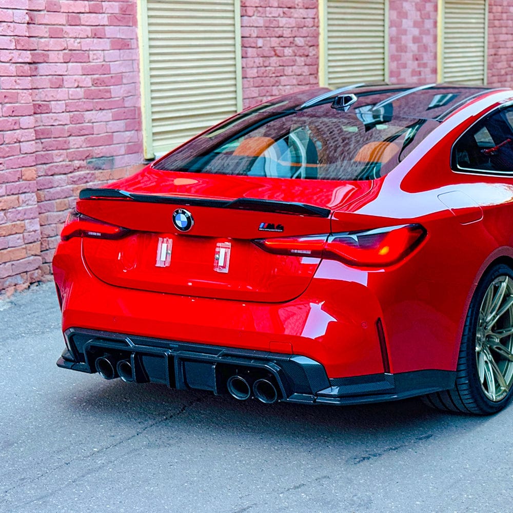 SOOQOO Diffuser SOOQOO V1 BMW M4 G82 Rear Diffuser In Prepreg Carbon Fiber